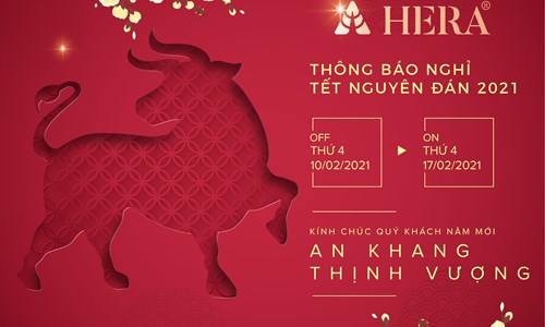 THÔNG BÁO NGHỈ TẾT NGUYÊN ĐÁN 2021